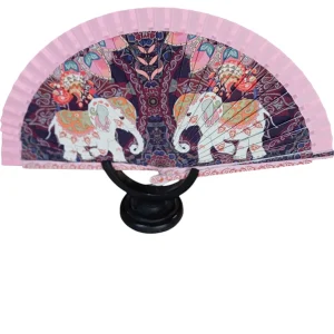 Abanico blanco elefante.