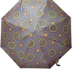 Sombrilla  figuras de mándala.