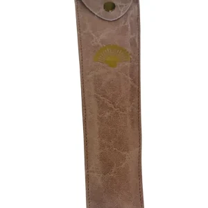 Estuche  abanico cuero 700350-1