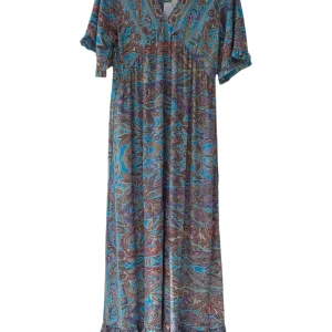 Vestido largo rosa LD-2436