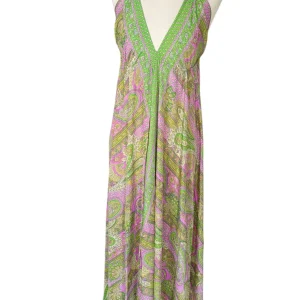 Vestido largo rosa LD-2436