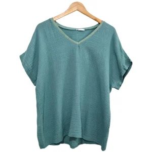 Blusa manga corta  90917