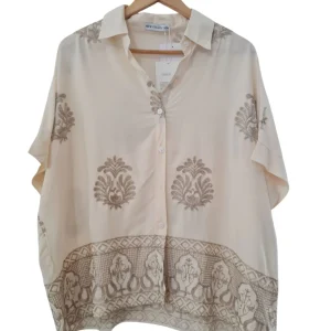 Blusa manga corta 80809