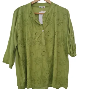 Blusa manga tres cuartas 23003