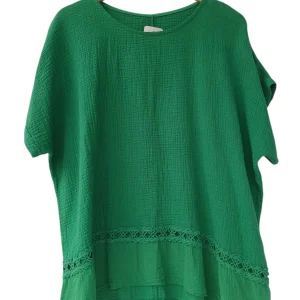 Blusa manga corta 9391