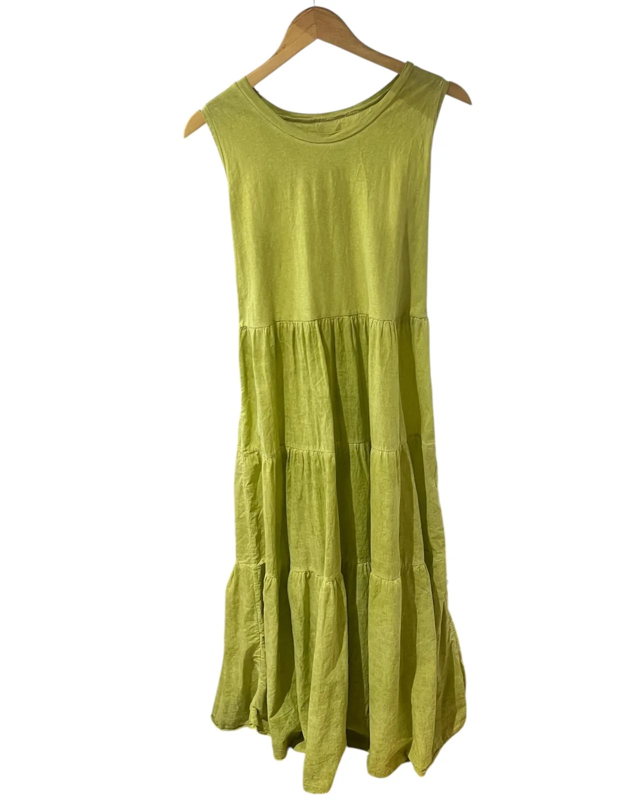 Vestido largo algodón 5463