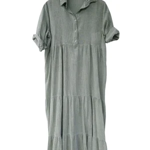 Vestido largo  algodón 8570