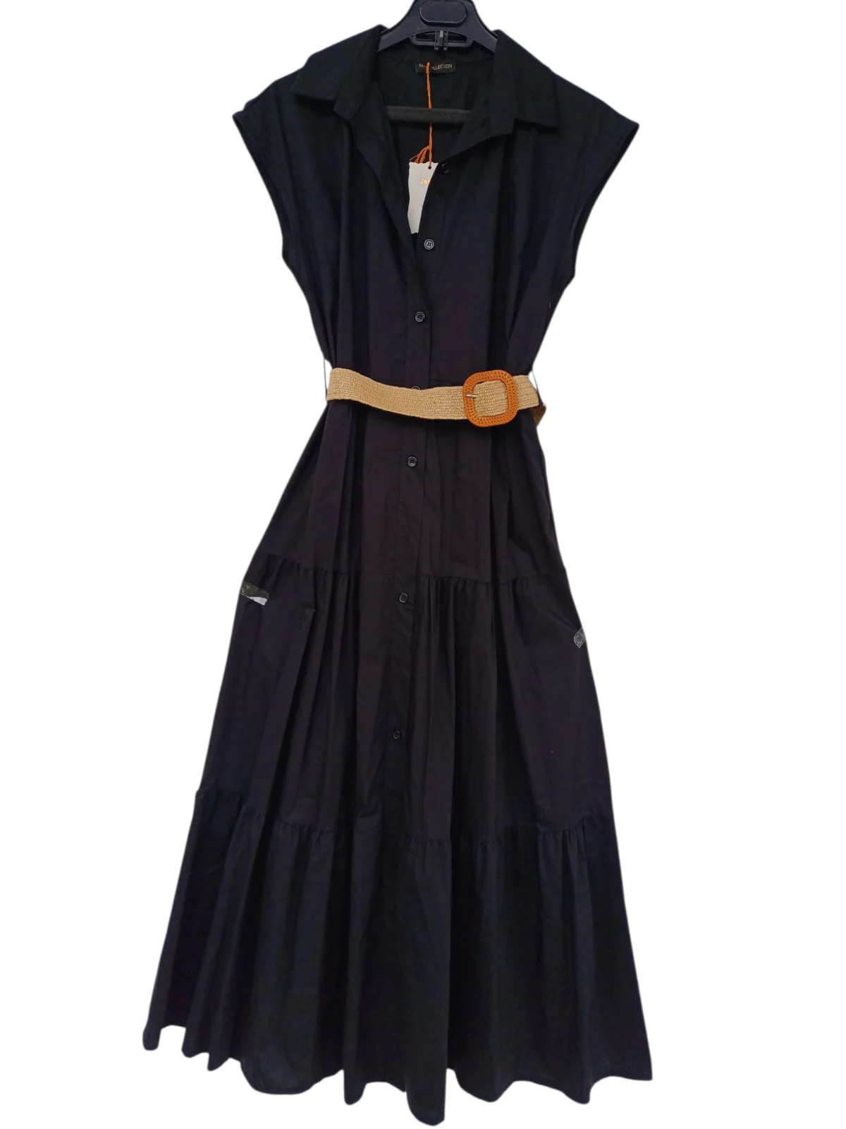 Vestido largo algodón L 12589