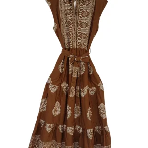 Vestido largo  algodón L DR3054