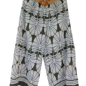 Pantalón estampado 75036