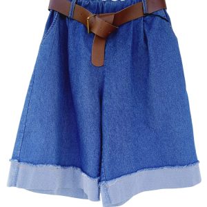 Pantalón corto denim 6375