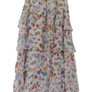 Falda algodón estampada 12763