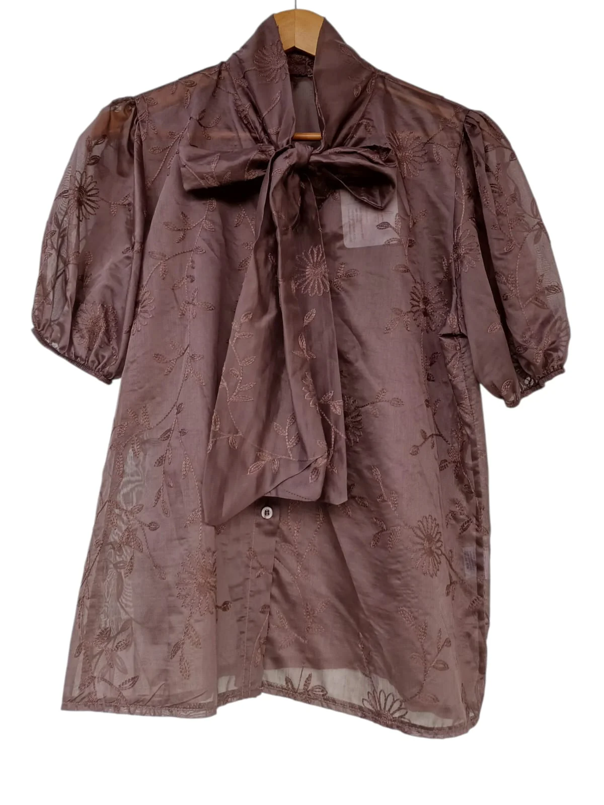 Blusa manga corta H360Q75 - Imagen 3