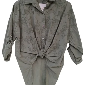 Blusa manga tres cuartas 6552