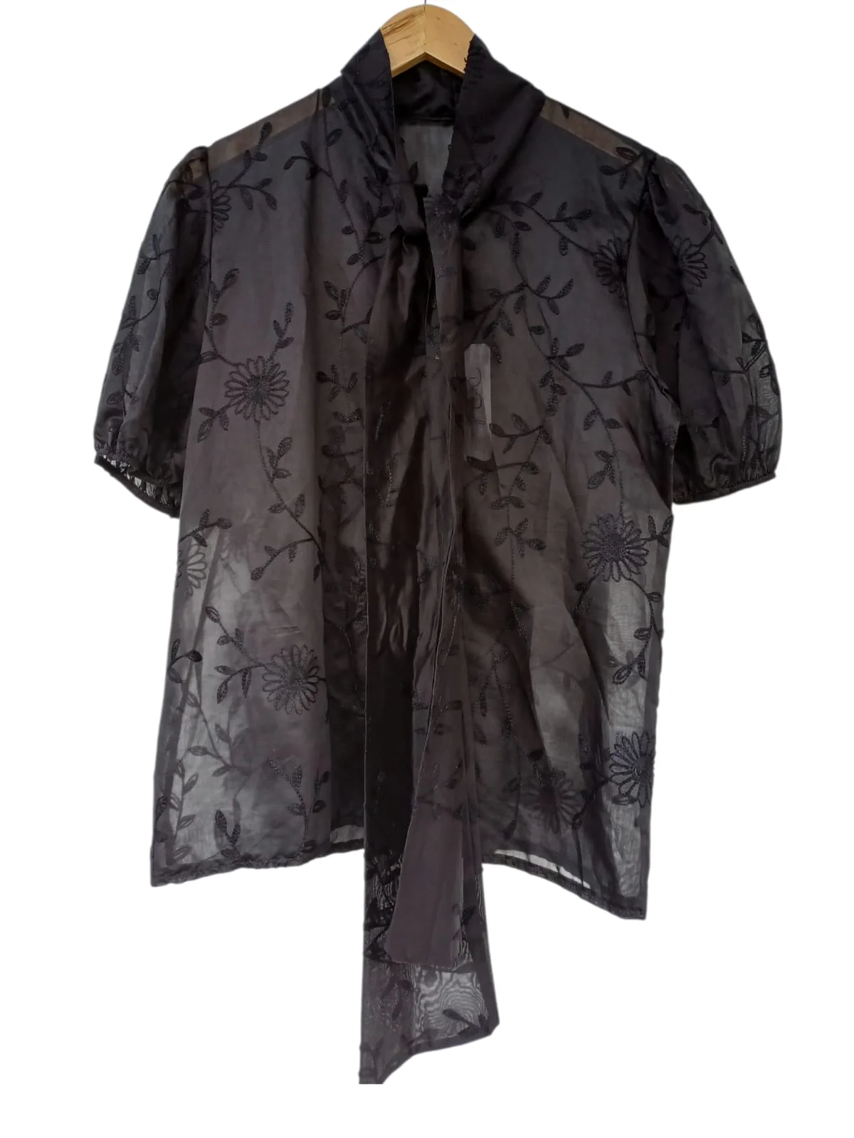 Blusa manga corta H360Q75 - Imagen 4