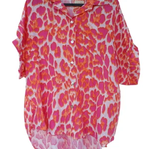 Blusa manga corta 82523