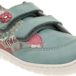 ZAPATOS TURQUESA ESTAMPADOS