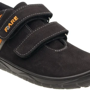 BOTINES NEGRO Y NARANJA IMPERMEABLES