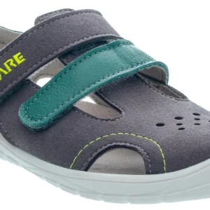 SANDALIAS GRIS OSCURO