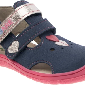 SANDALIAS AZUL Y ROSA