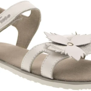 SANDALIAS BLANCAS FLOR