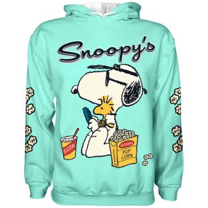 Sudadera Snoopy Movies Night