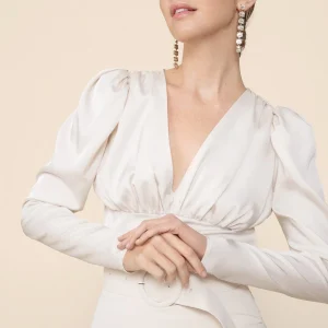 Blusa Top de Novia April · LOVE ·