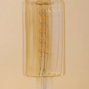 Bombilla Columna Dorada · Deco ·