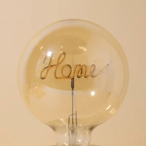 Bombilla Home Dorada · Deco ·