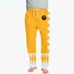 Pantalón Pijama Power Ranger Amarillo