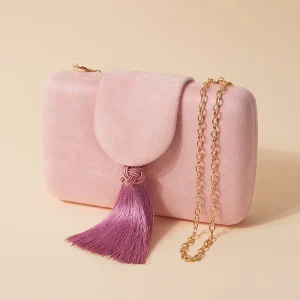 Clutch Clotilde Rosa · Le Palmier ·