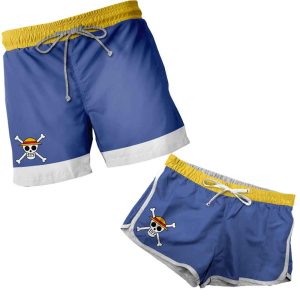 Short Pijama Luffy Dressrosa