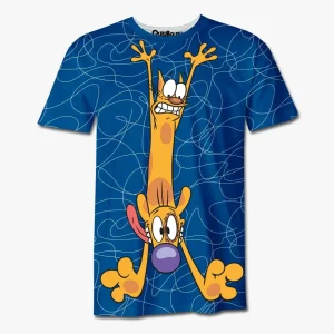 Playera Pijama CatDog Run