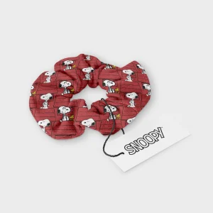 Scrunchy Snoopy Red