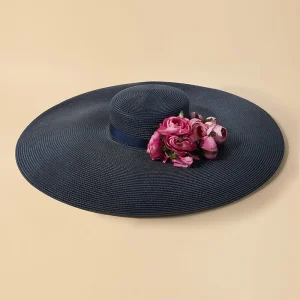 Pamela Navy & Pink Peony