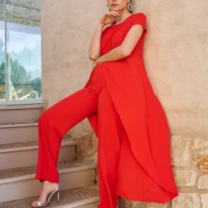 Pantalon Lisa Crimson · Le Jardin ·