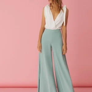 Pantalon Lyn Verde · Pretty in Pink ·