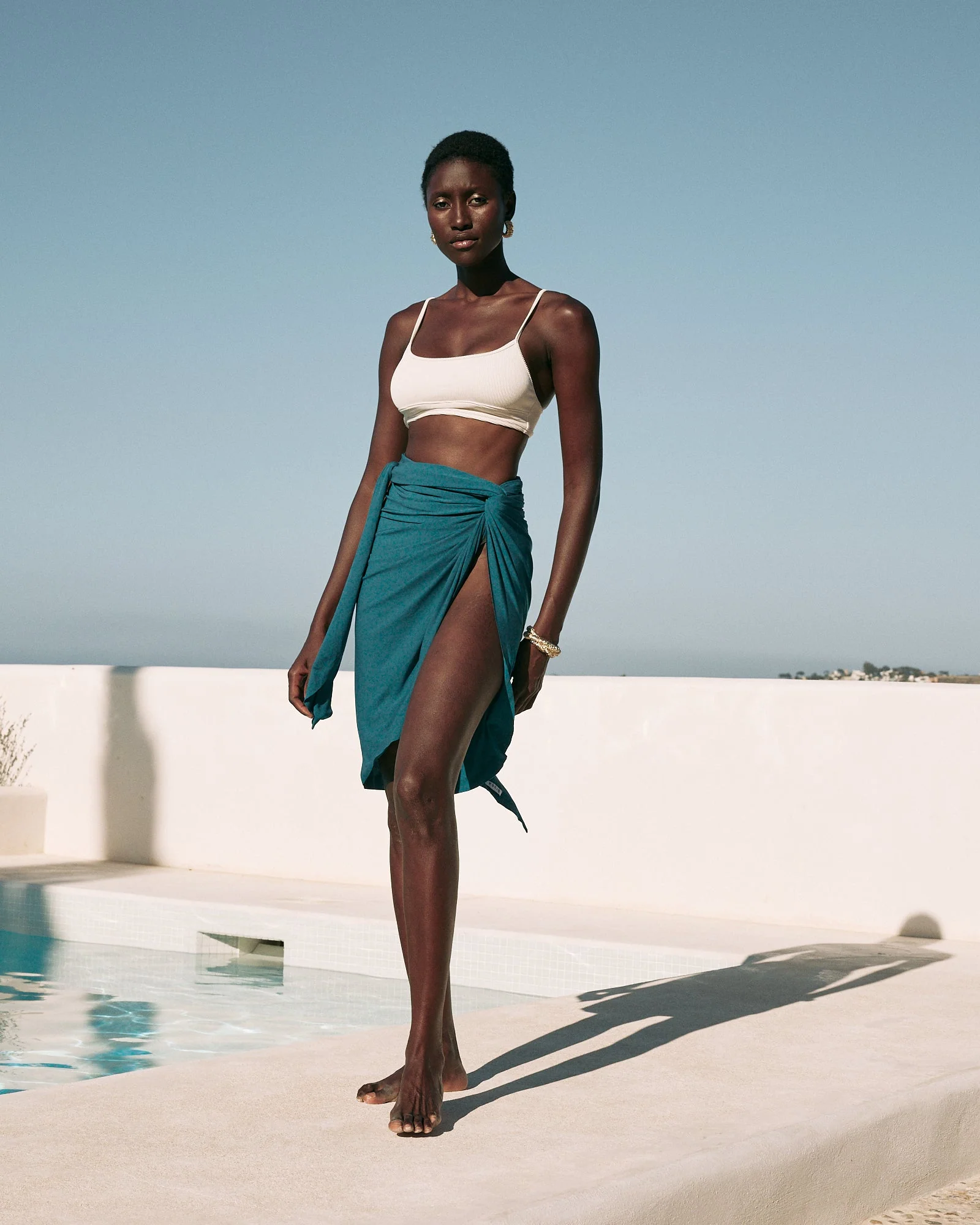 Pareo Teal 路 Playa 路 - Imagen 3