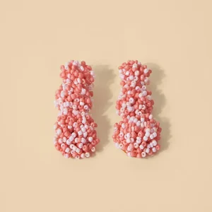 Pendientes Bubble Coral&Rose · Le Palmier ·