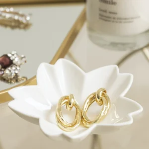 Pendientes Entwined Dorado · Rivera ·