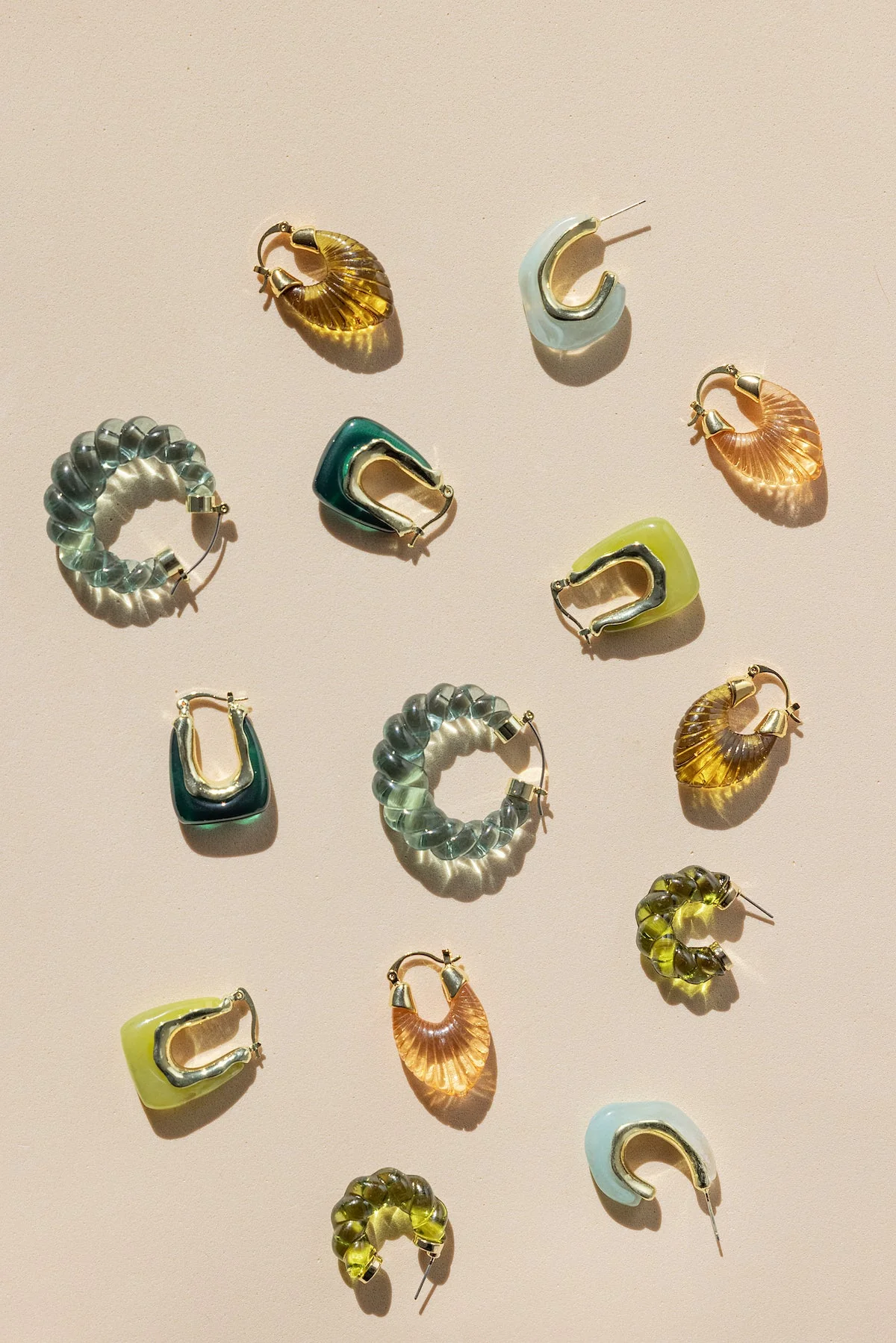 Pendientes Glossy Karina Brandy 路 Wisteria 路 - Imagen 3