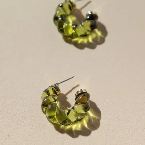Pendientes Glossy Lia Green · Wisteria ·