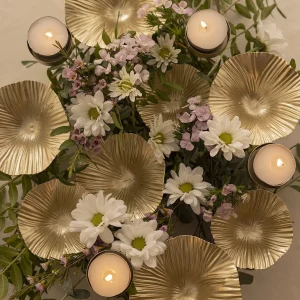 Portavelas Dorado Louise · Deco ·