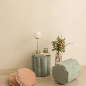 Puf Ava Bleu · Deco ·