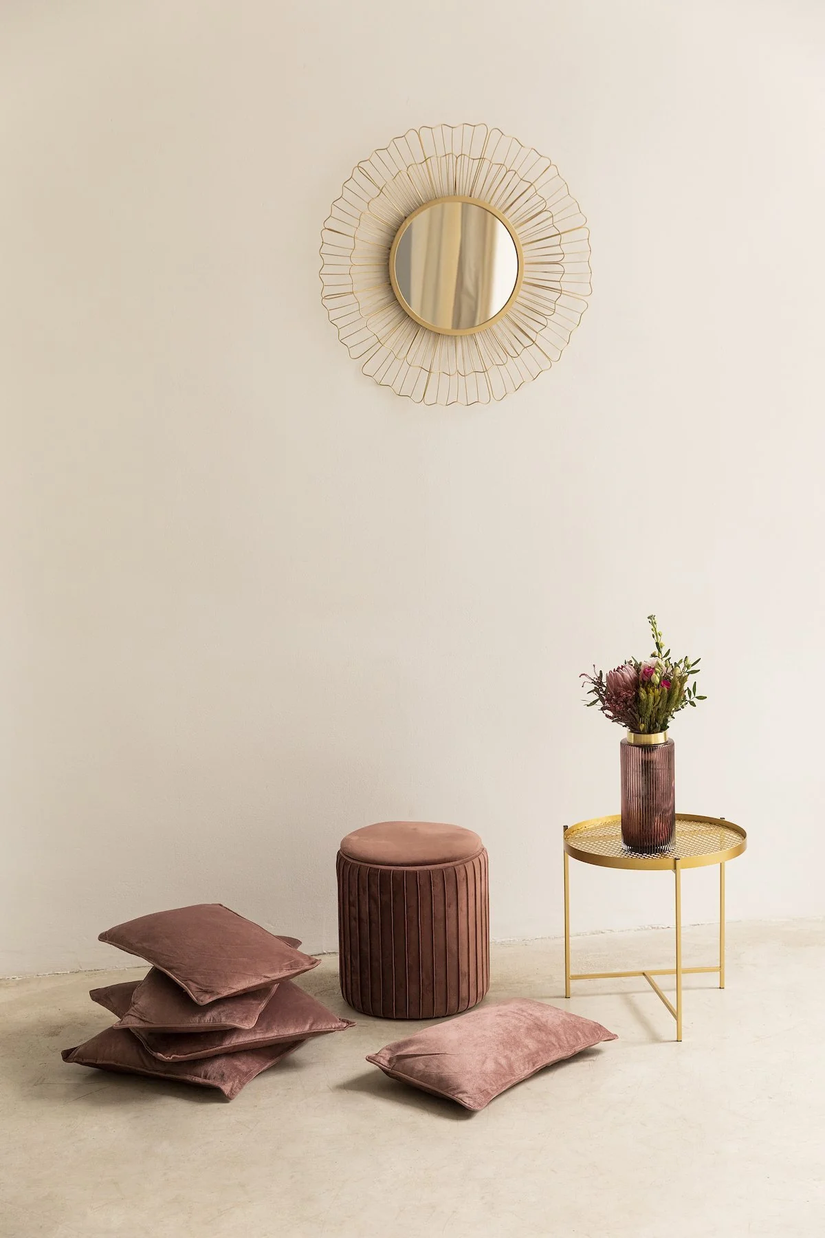 Puf Baul Eugenie Rosa Antique 路 Deco 路 - Imagen 5