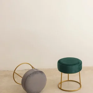 Puf Elisenda Gris · Deco ·