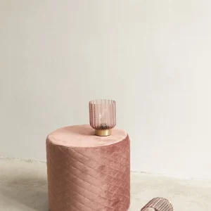 Puf Valerie Rosa Antique · Deco ·