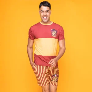 Conjunto Pijama Uniforme Quidditch Gryffindor