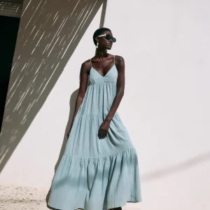 Vestido Faro Azul · Playa ·