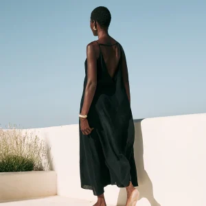 Vestido Saona Negro · Playa ·